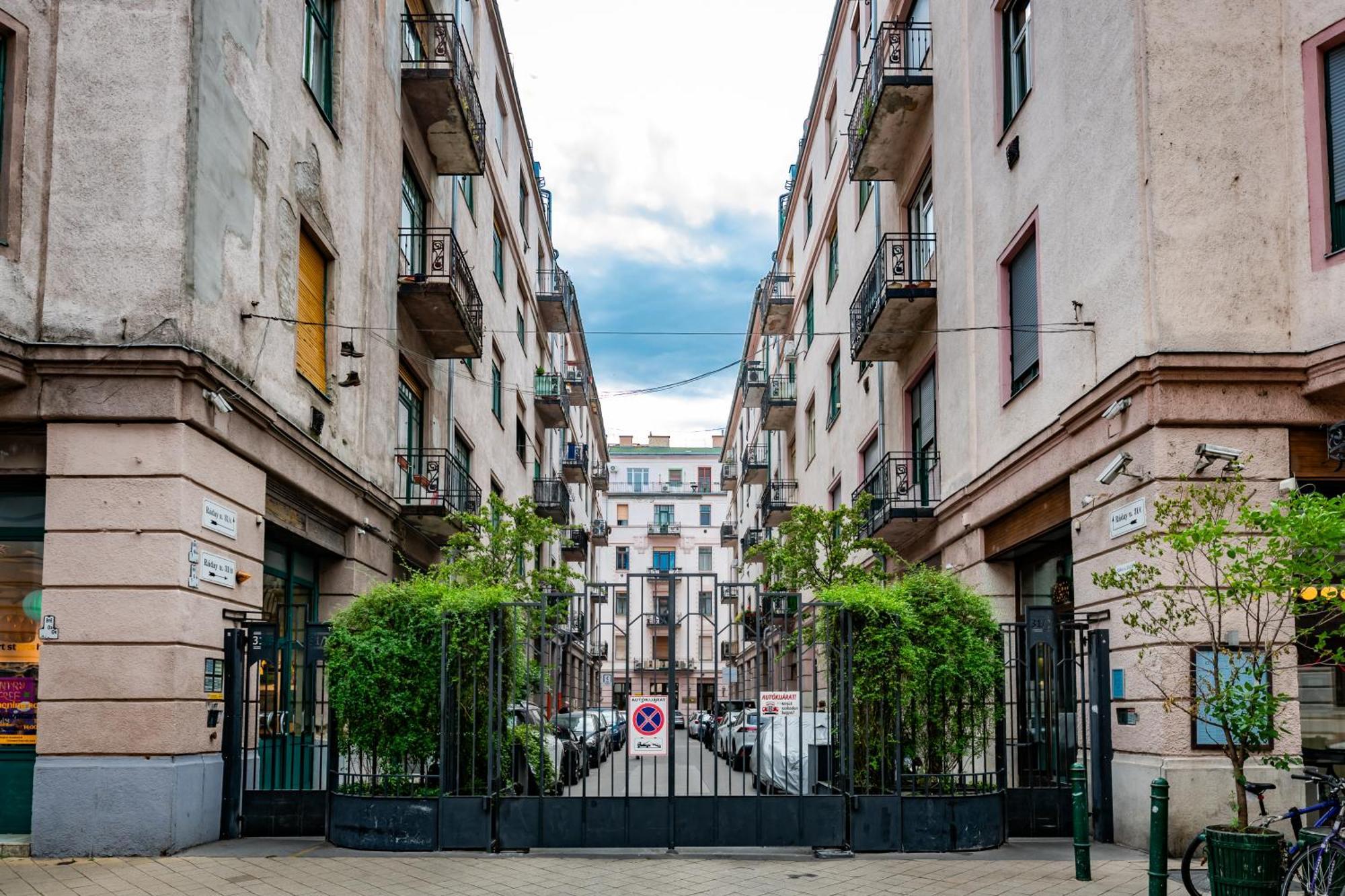 Jungle Aesthetics Downtown Apartman Aircon And Garage Parking Budapeste Exterior foto