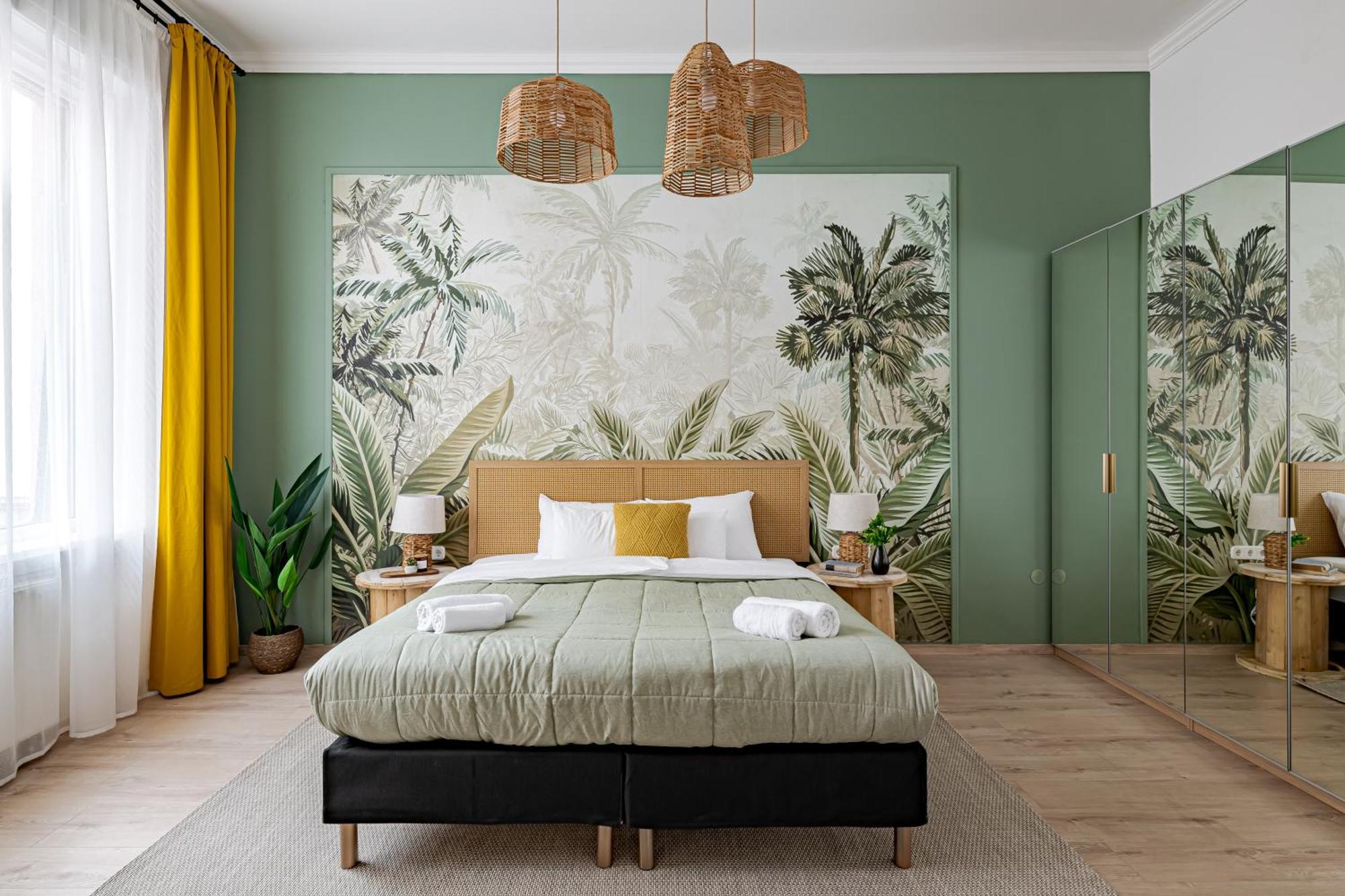Jungle Aesthetics Downtown Apartman Aircon And Garage Parking Budapeste Exterior foto