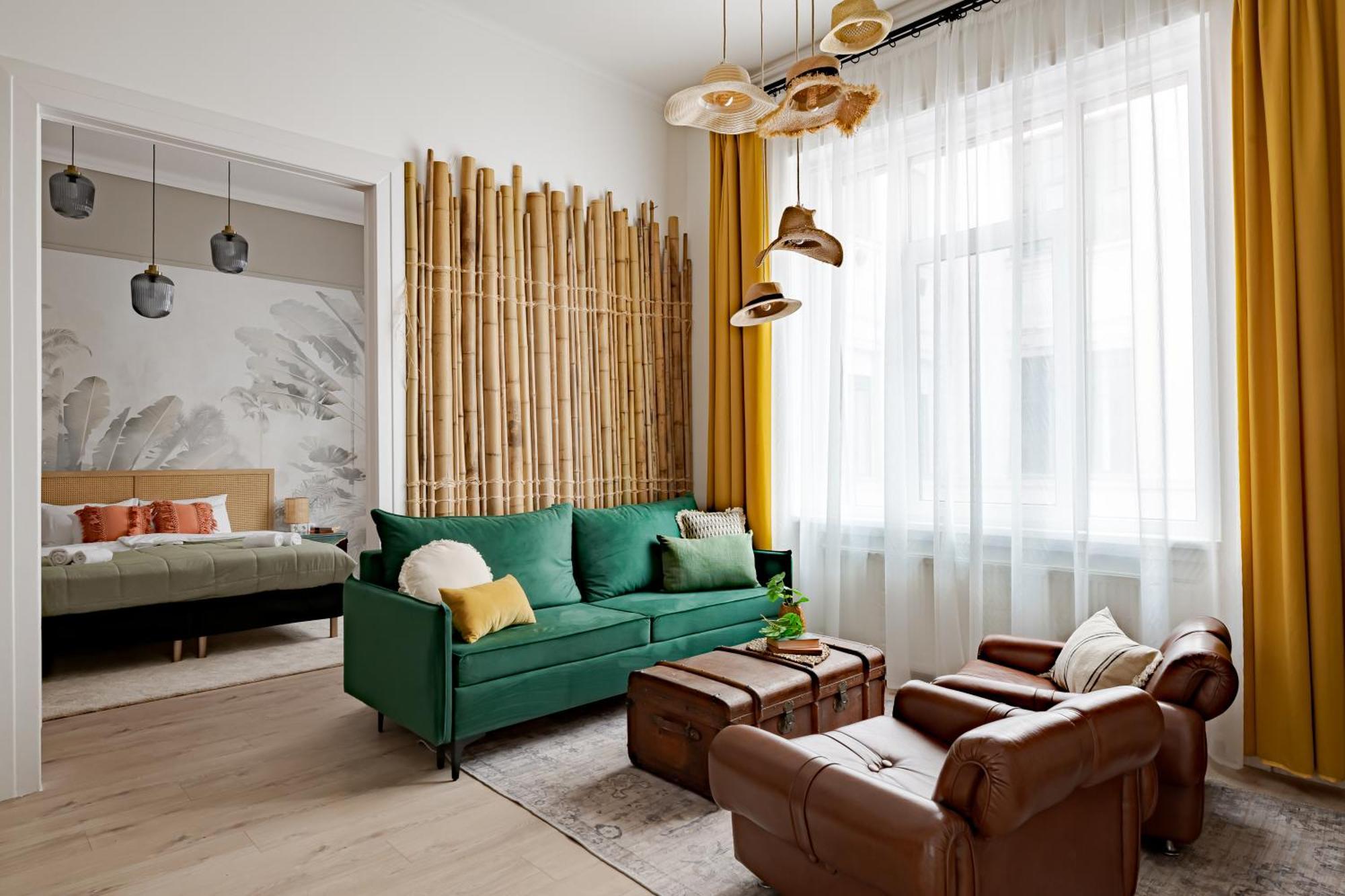 Jungle Aesthetics Downtown Apartman Aircon And Garage Parking Budapeste Exterior foto